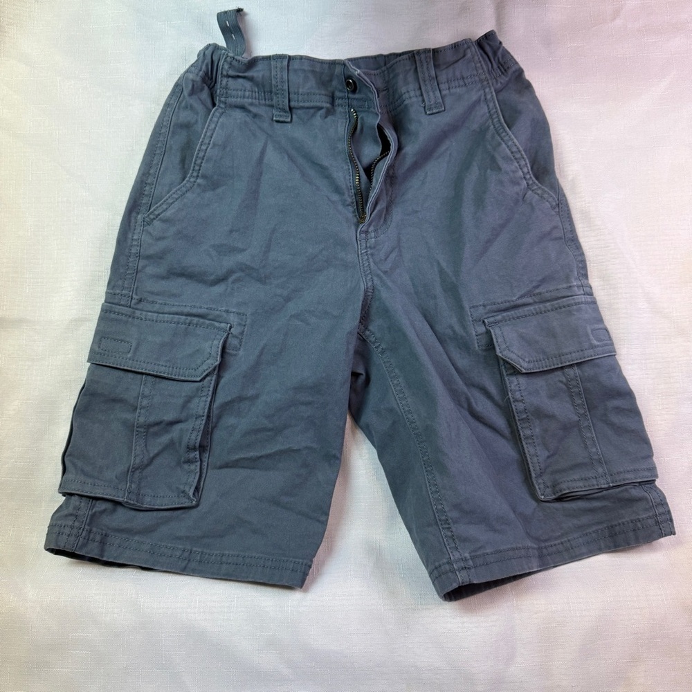 Sonoma Gray Cargo Shorts with Adjustable Waistband Boys Size 14